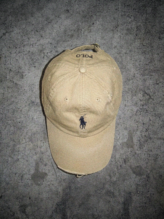 [worn] polo cap